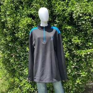 Miami Marlins Baseball Official Merch Lightweight 1/4 Zip Shirt